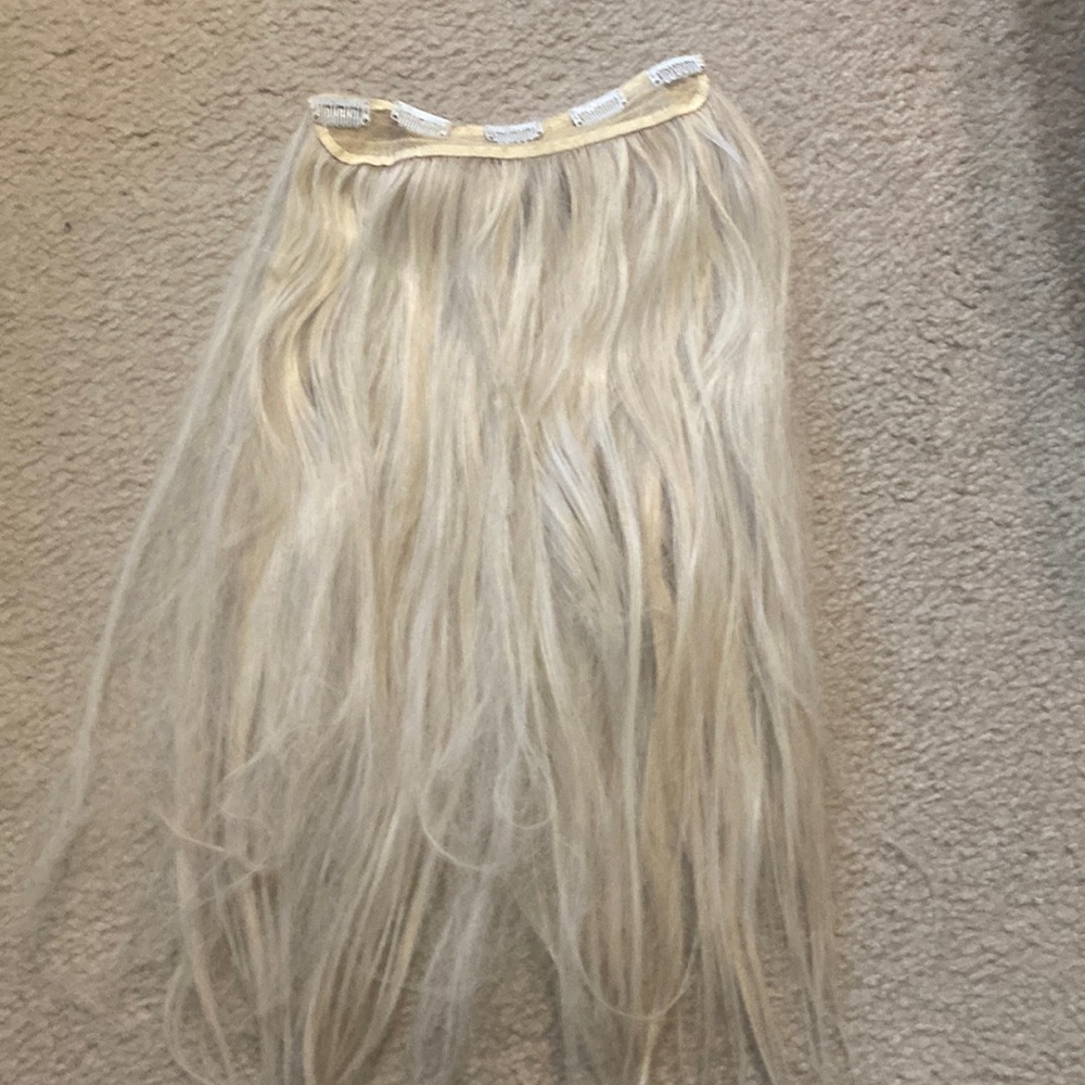 Full head extensions.
